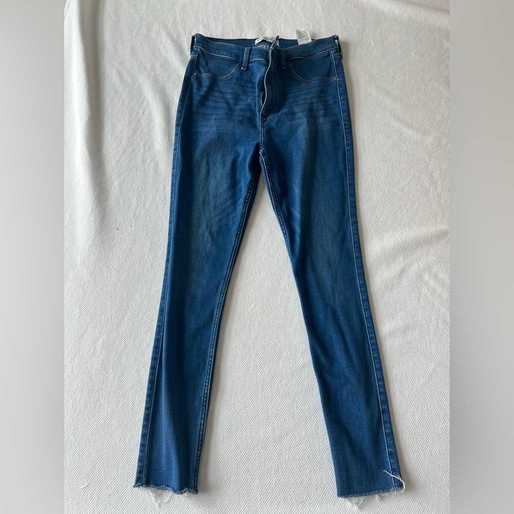 Abercrombie and fitch the jean legging ultra high rise